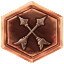 Riot Data Dragon 3.13 tier-three Greater Mark of Attack Damage icon mapped to the current Classic label; pixel identity was cross-checked against the reviewed current Classic reference presentation.