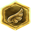 Riot Data Dragon 3.13 tier-three Greater Seal of Gold icon mapped to the current Classic label; pixel identity was cross-checked against the reviewed current Classic reference presentation.